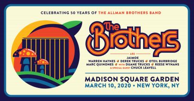 Allman Brothers 50th Anniversary and Tribute Show