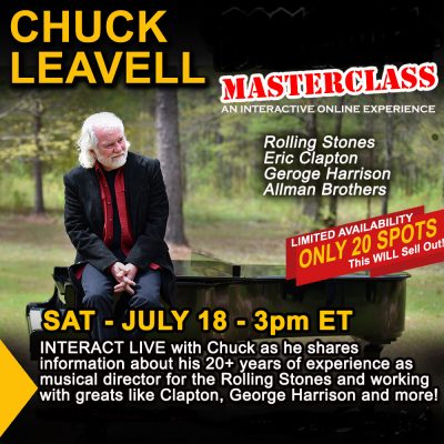 Chuck Leavell Masterclass- Sat. July 18